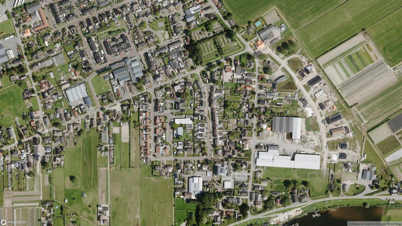 Satellietfoto 5317JM Nederhemert