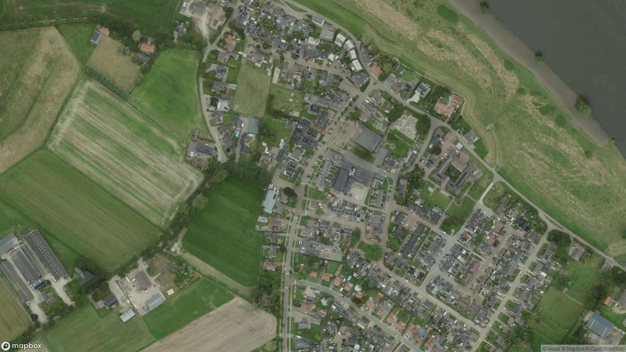 Satellietfoto 5394AG Oijen