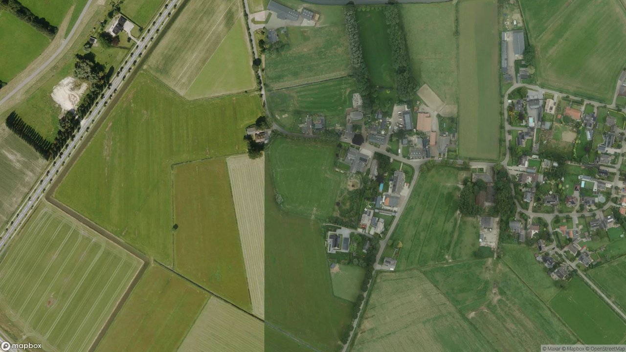 Satellietfoto 5395TH Teeffelen