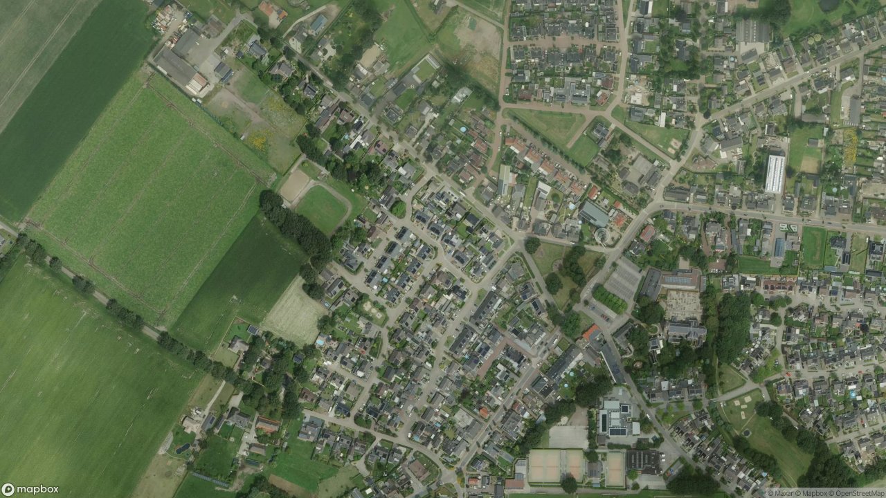 Satellietfoto 5447AE Rijkevoort