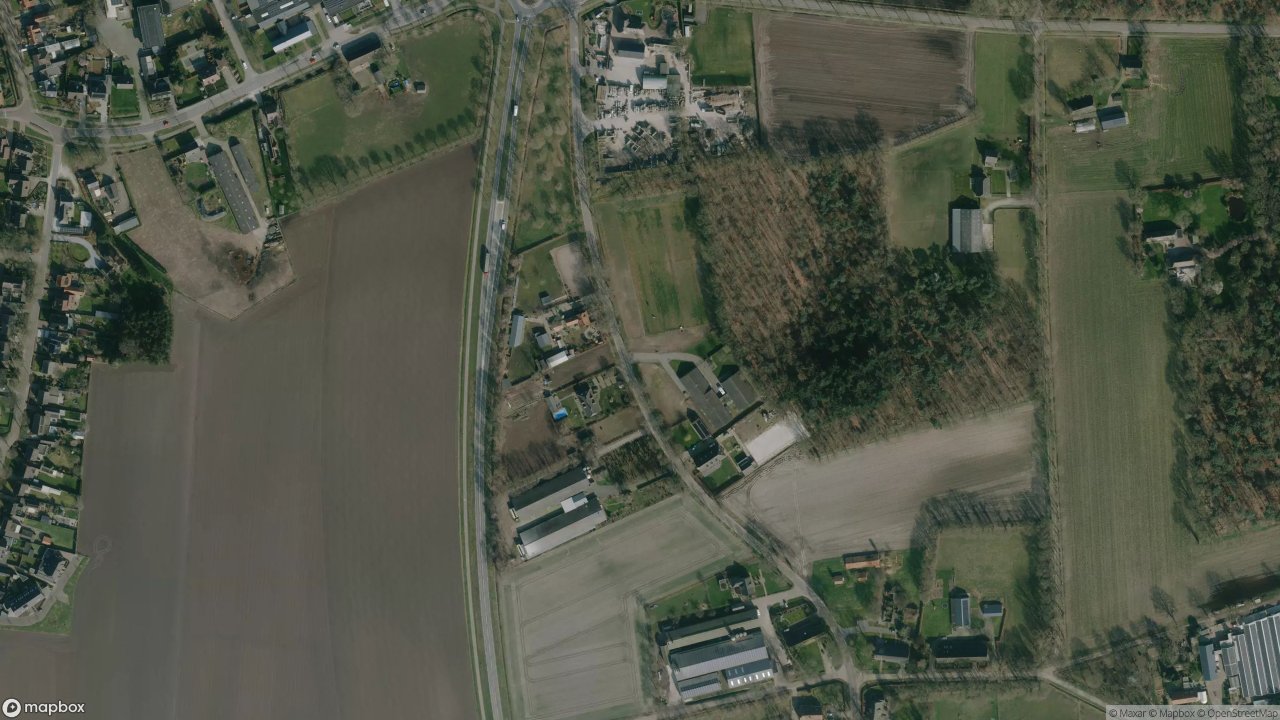 Satellietfoto 5763AC Milheeze