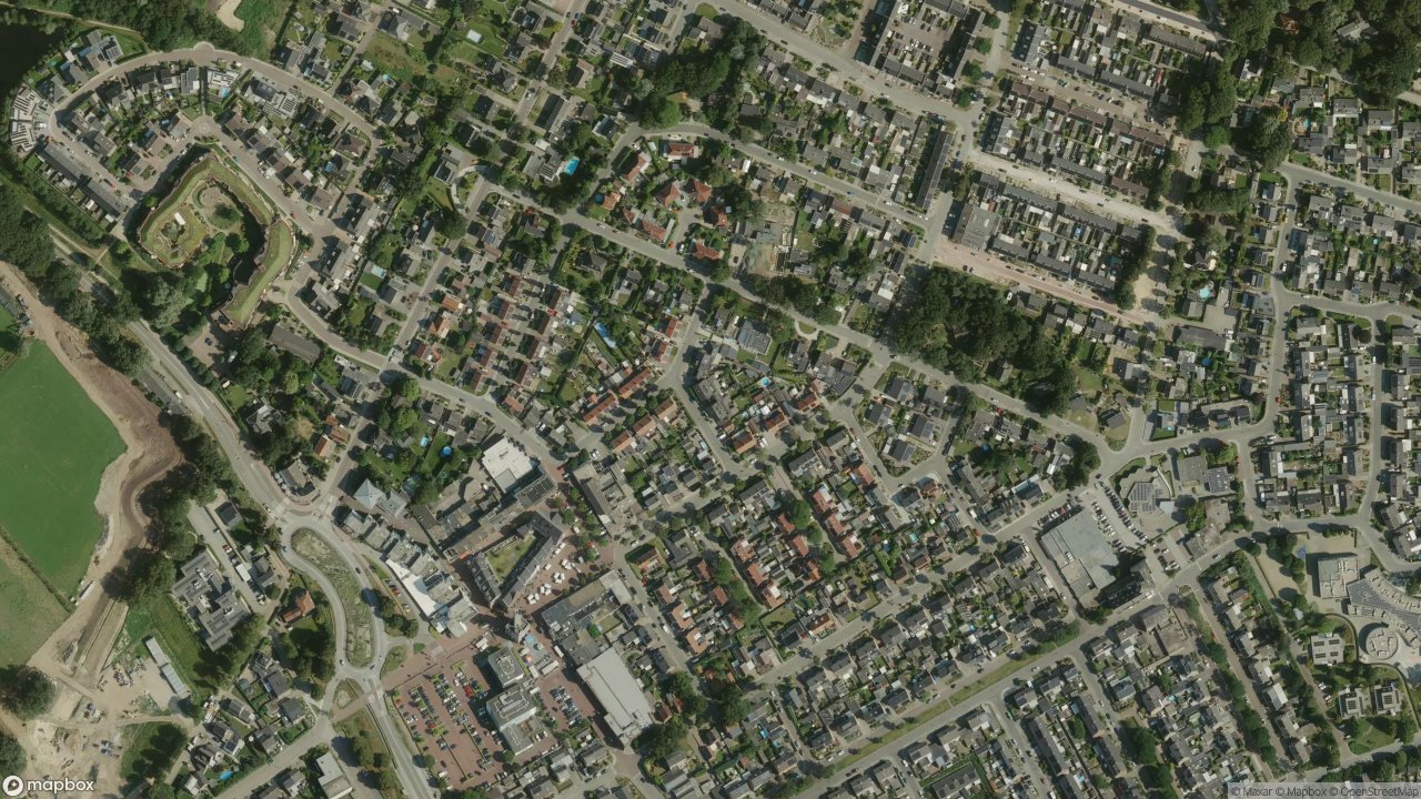 Satellietfoto 5854BD Bergen L