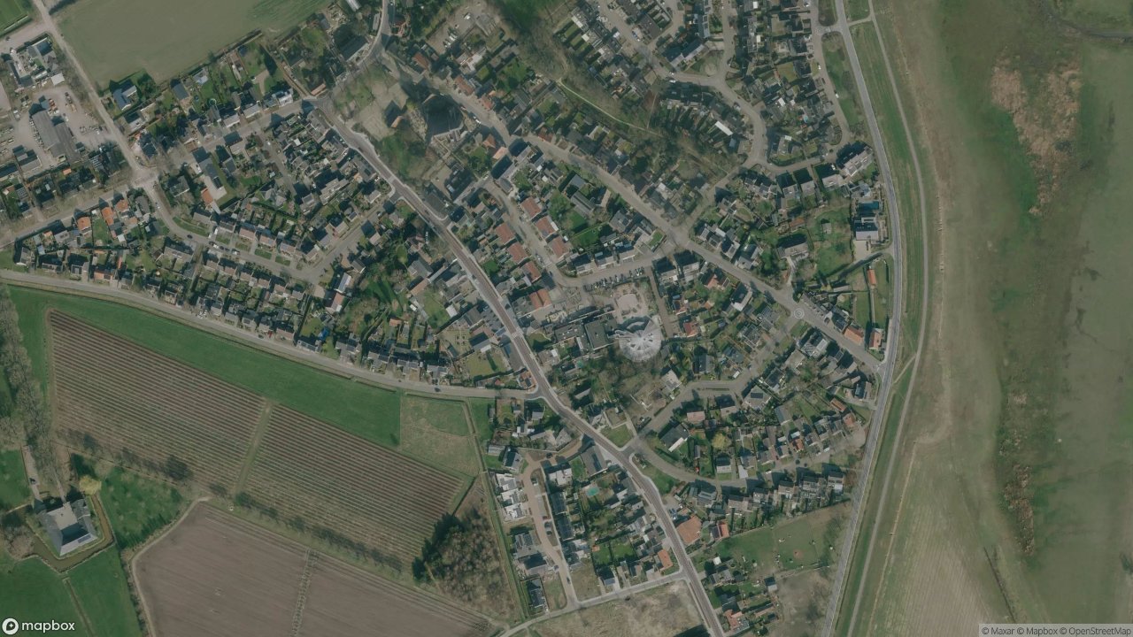 Satellietfoto 5871AG Broekhuizenvorst