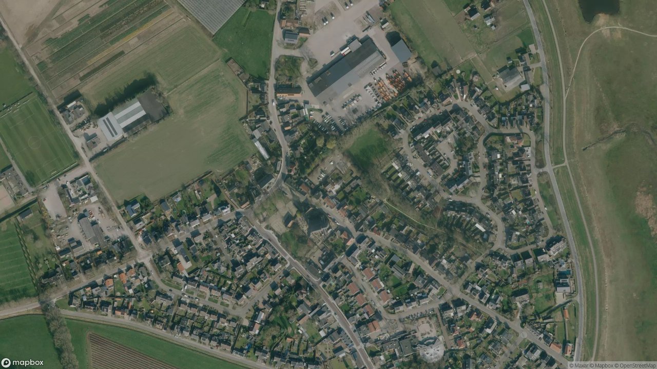 Satellietfoto 5871AJ Broekhuizenvorst