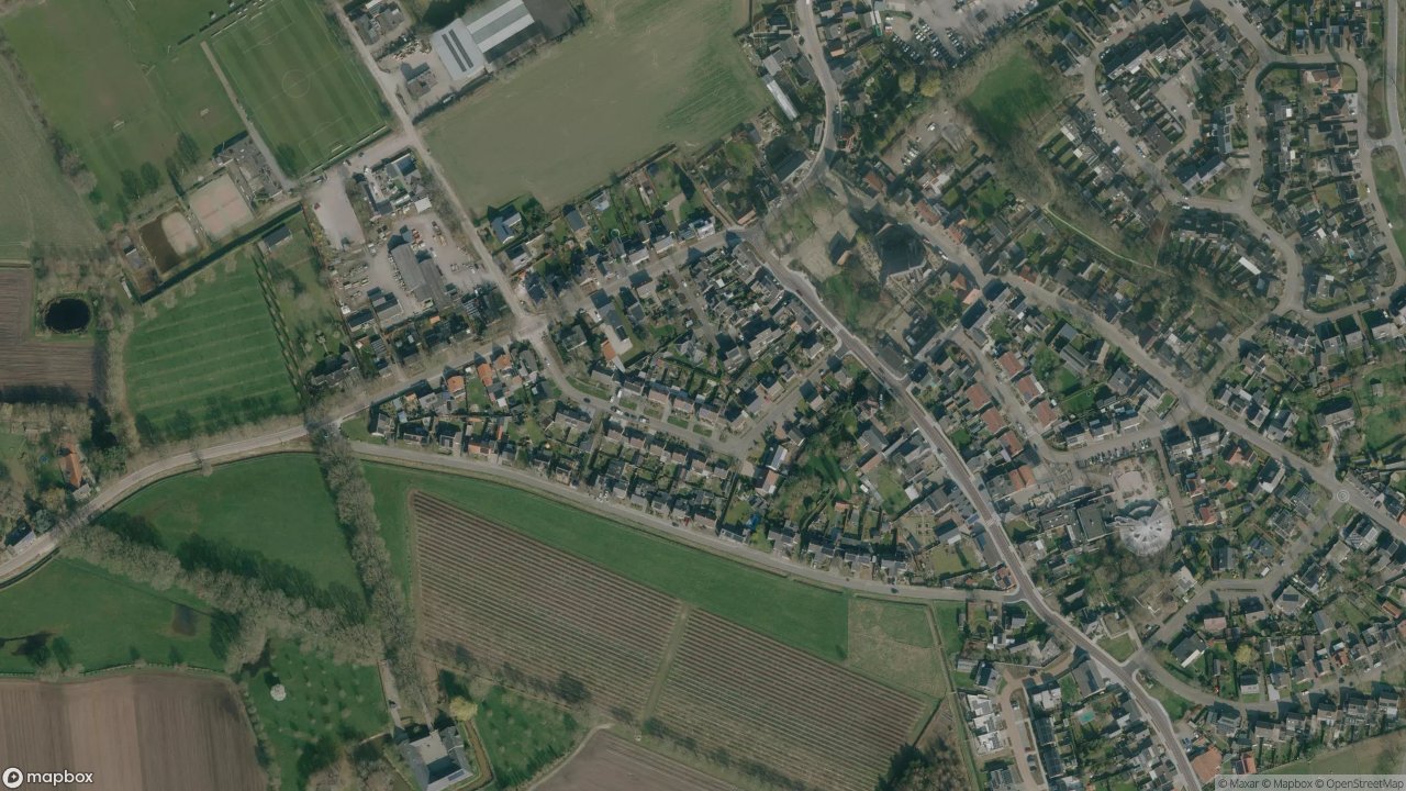 Satellietfoto 5871AN Broekhuizenvorst