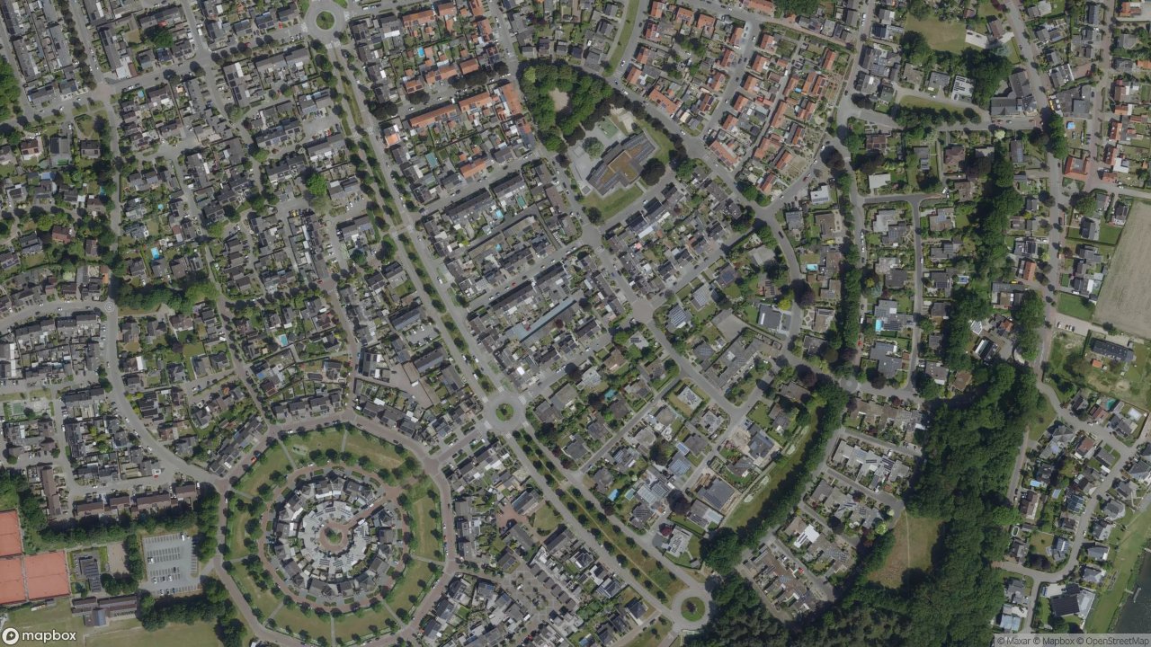 Satellietfoto 5971CX Grubbenvorst