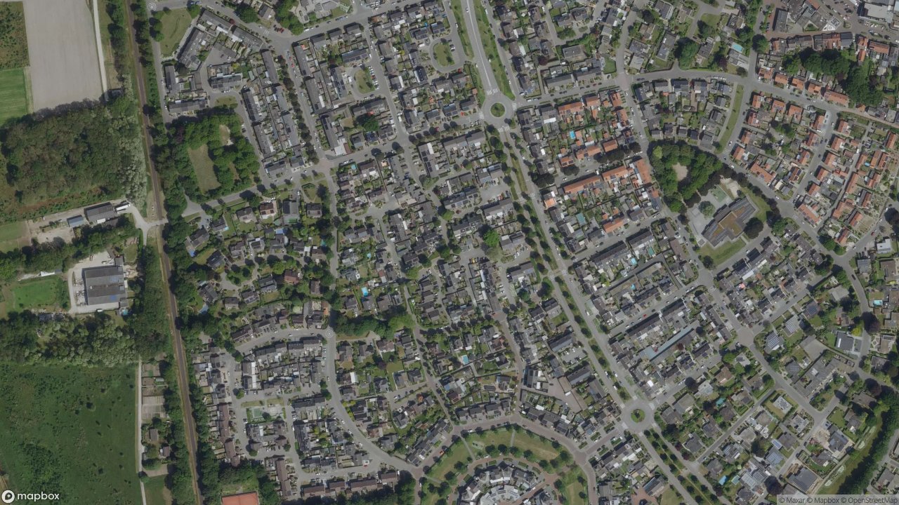 Satellietfoto 5971DG Grubbenvorst