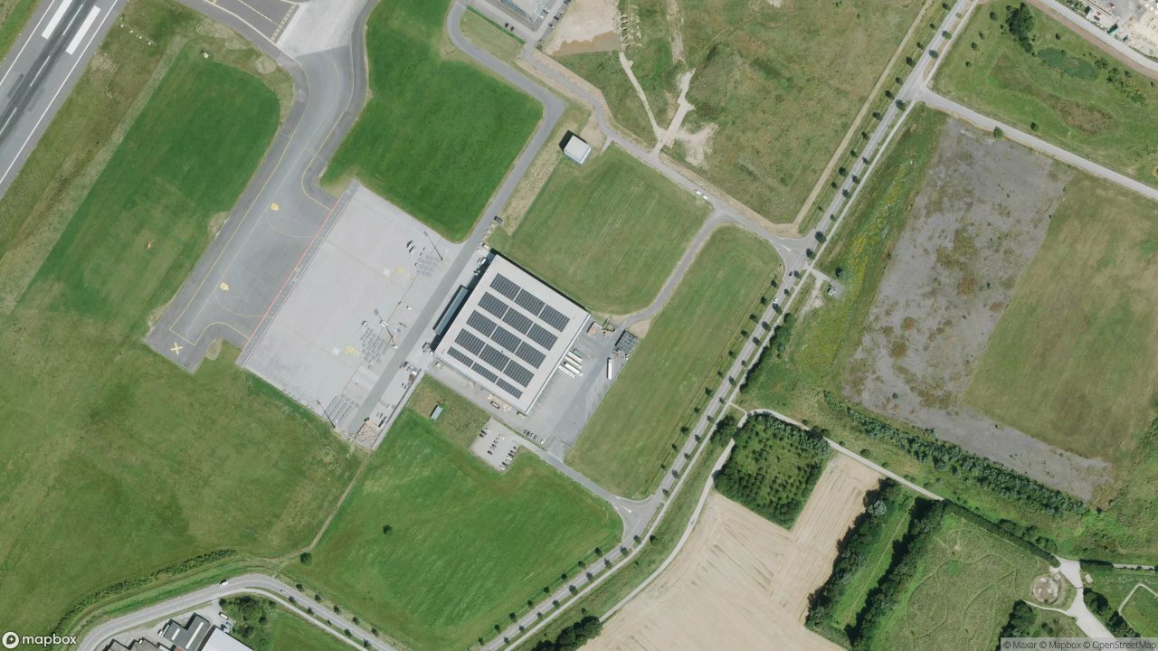 Satellietfoto 6199AP Maastricht-Airport