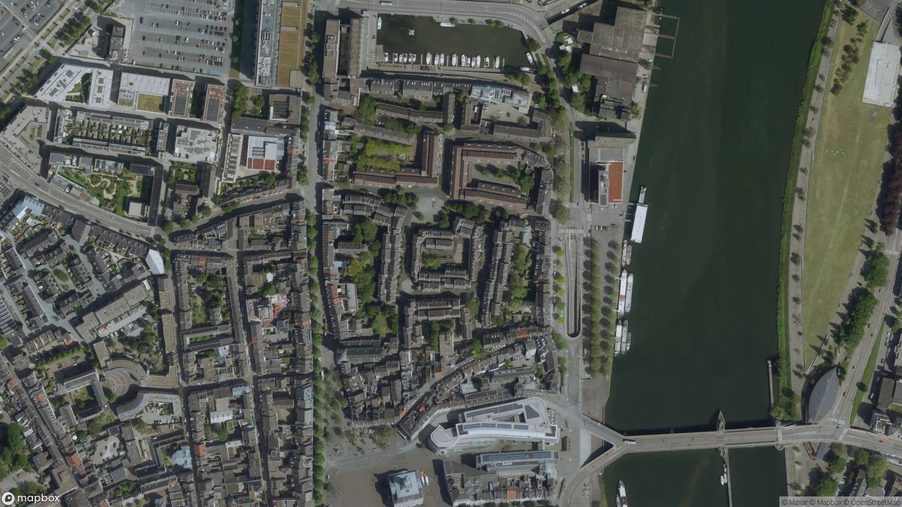 Satellietfoto 6211AN Maastricht