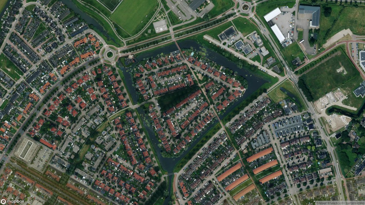 Satellietfoto 6515BB Nijmegen