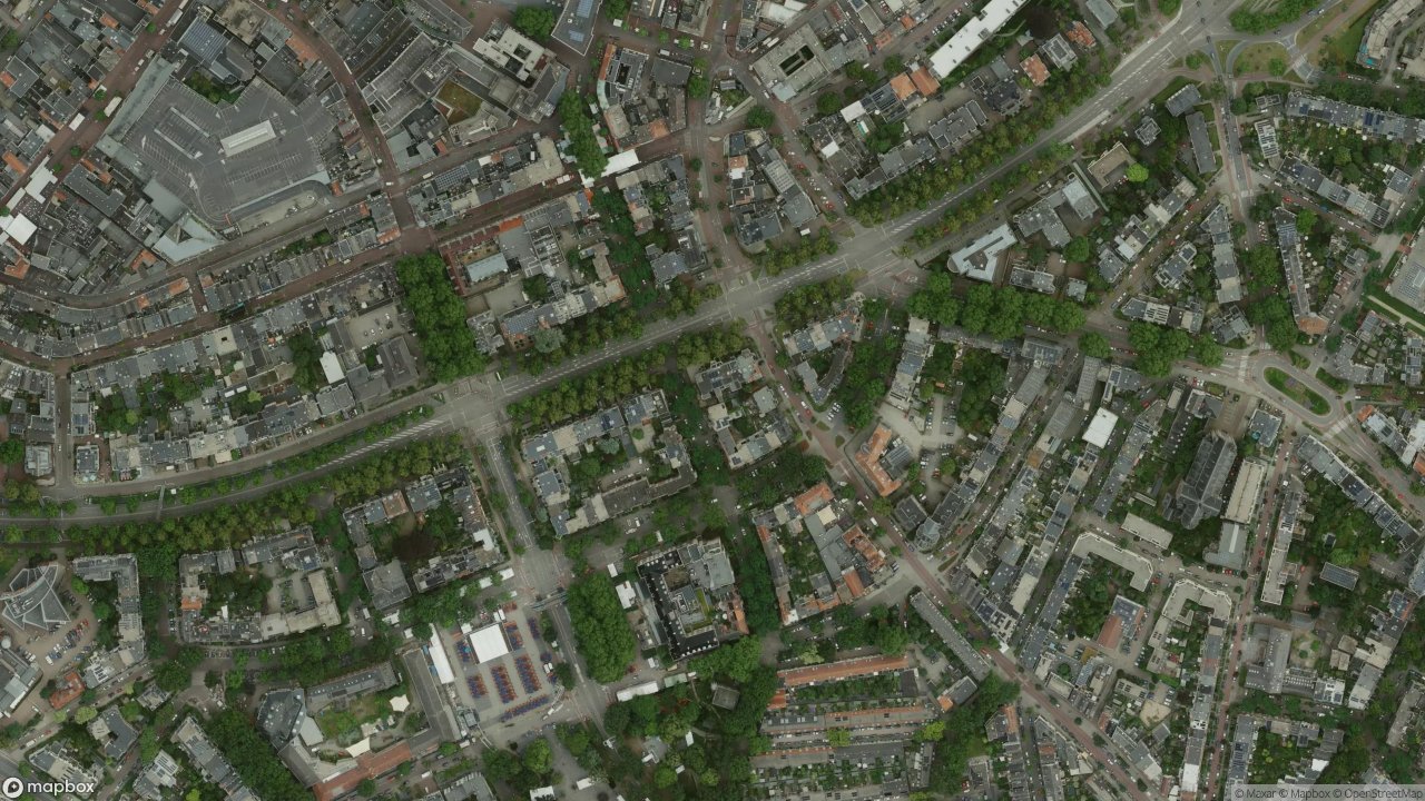 Satellietfoto 6521AE Nijmegen