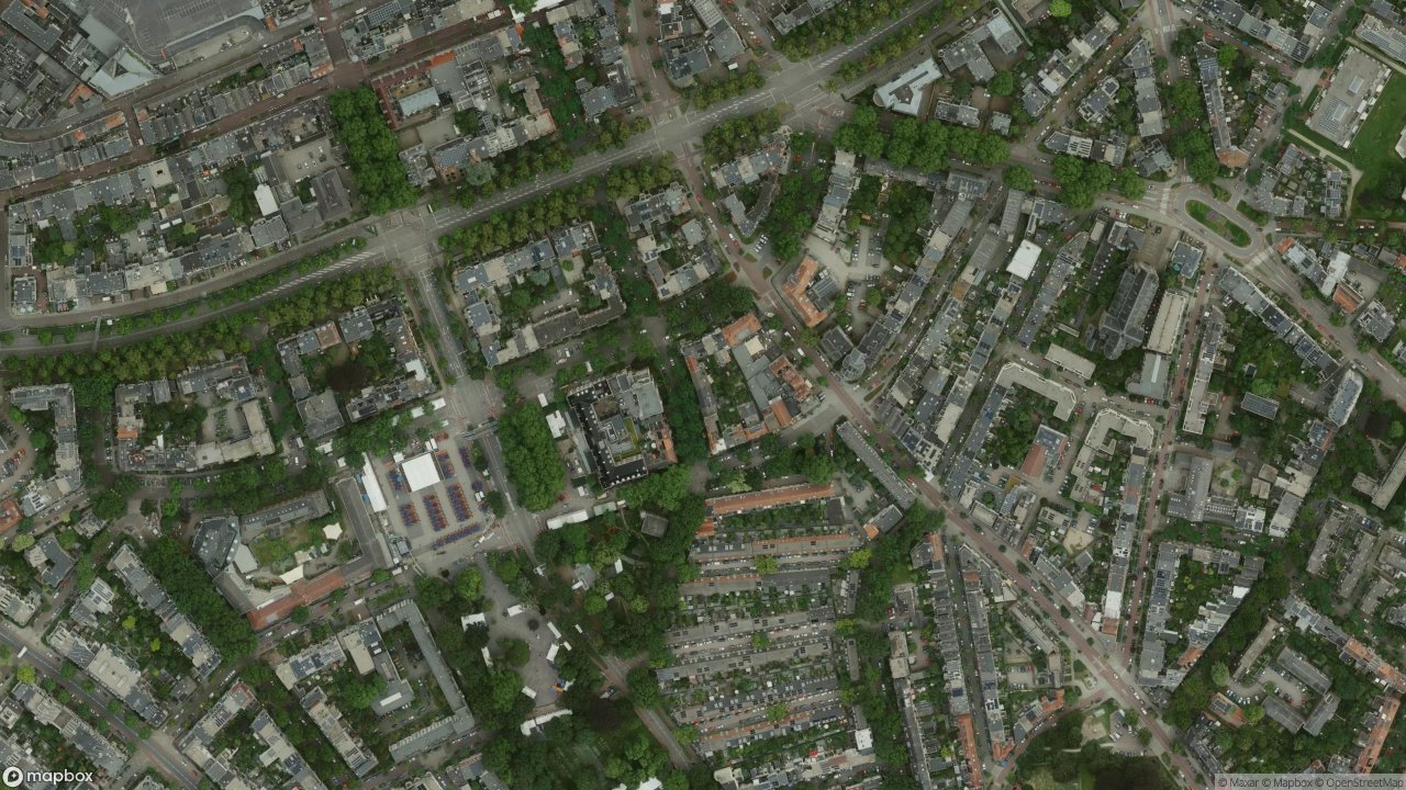 Satellietfoto 6521AH Nijmegen