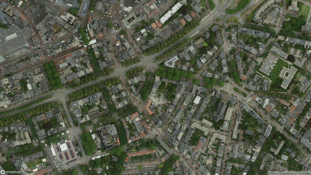 Satellietfoto 6521AM Nijmegen