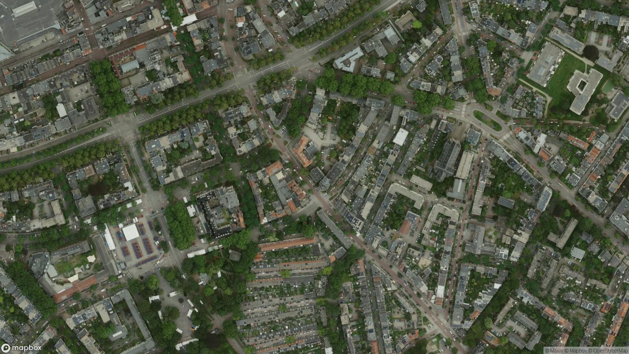 Satellietfoto 6521AX Nijmegen