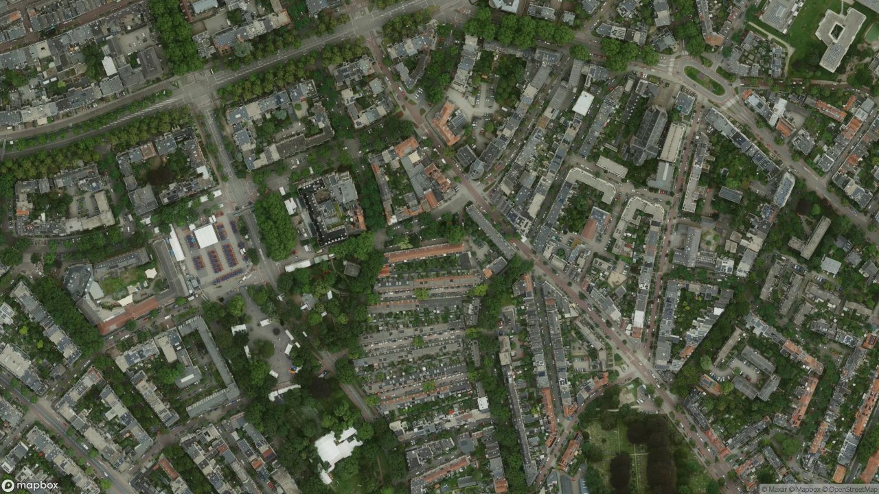 Satellietfoto 6521BA Nijmegen