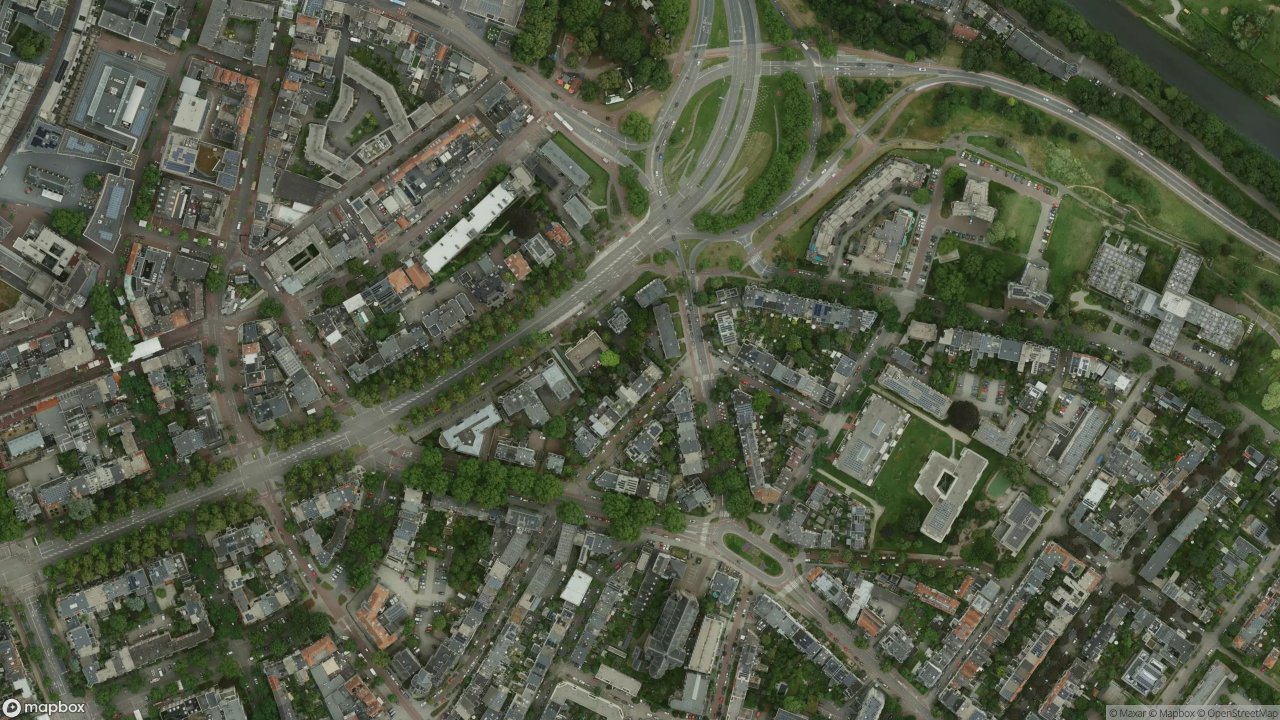 Satellietfoto 6521JL Nijmegen