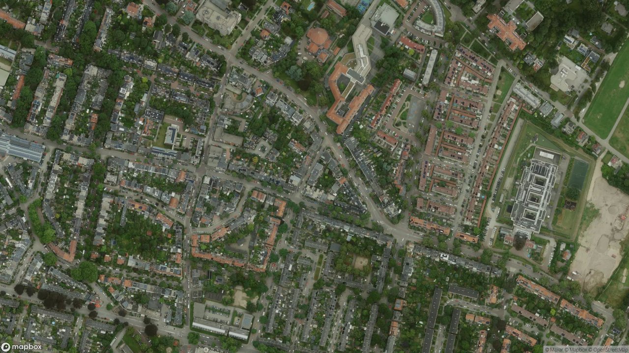 Satellietfoto 6521NE Nijmegen