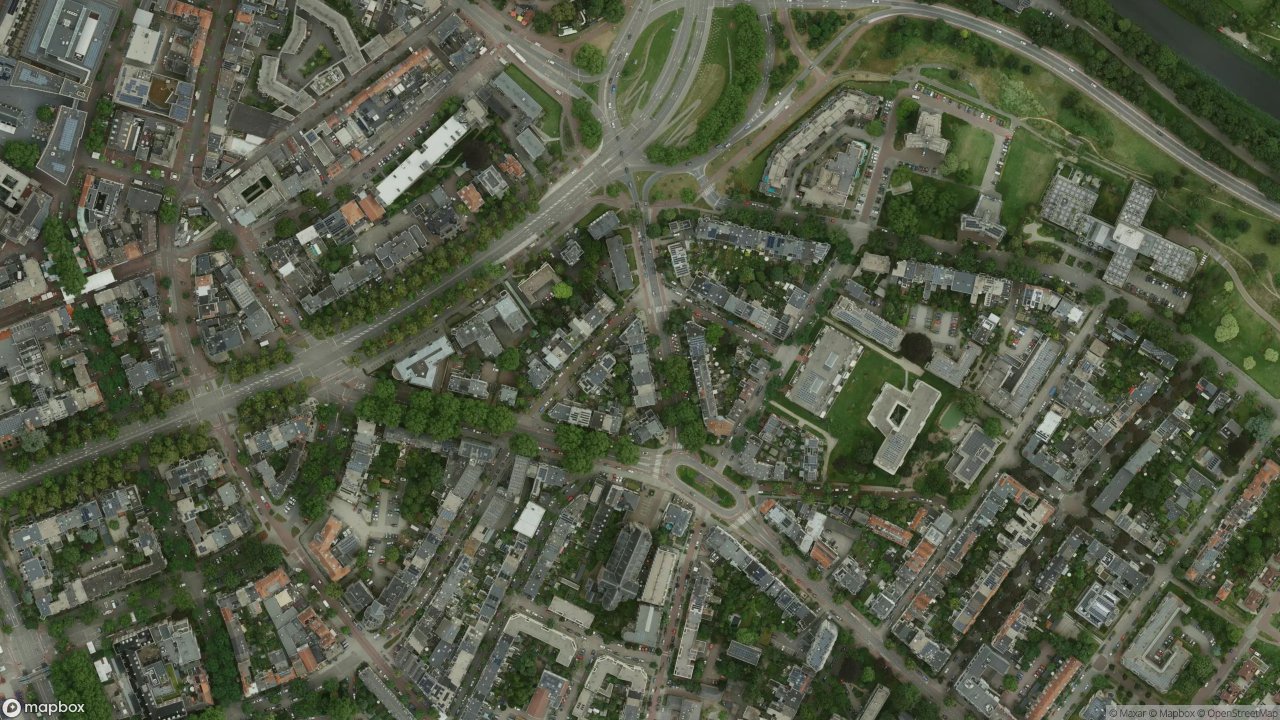 Satellietfoto 6522AG Nijmegen