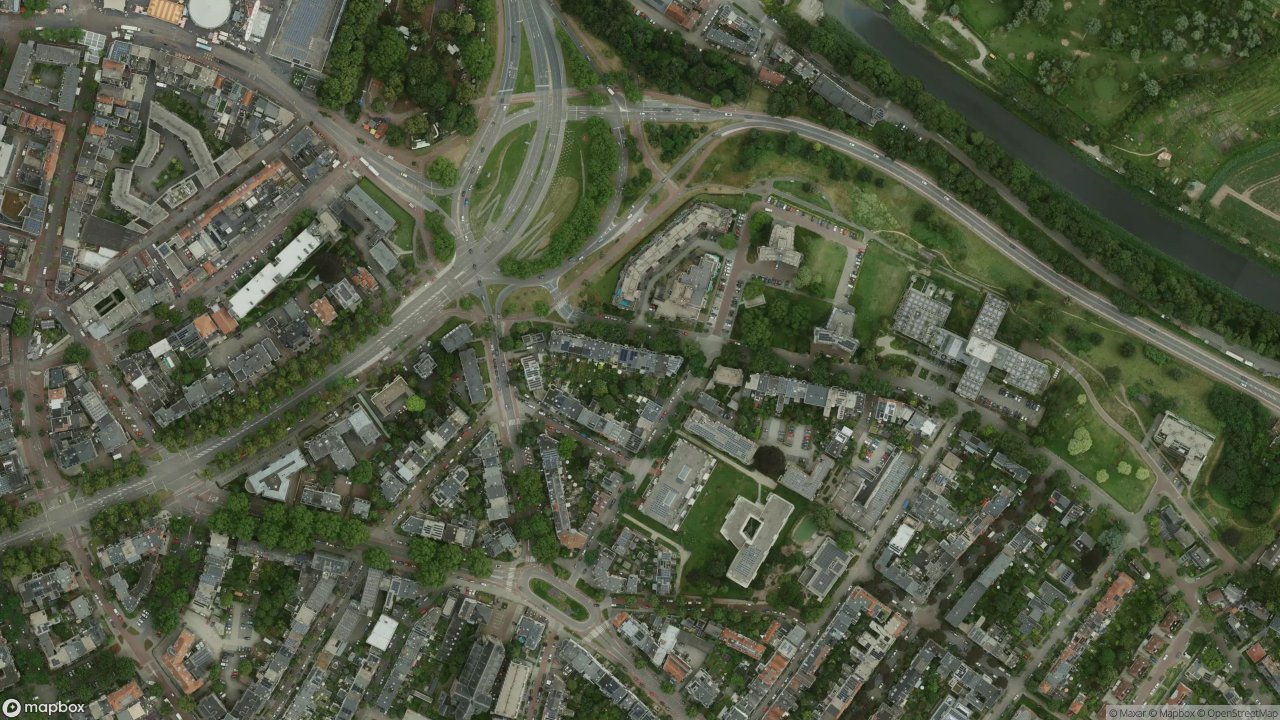 Satellietfoto 6522AL Nijmegen