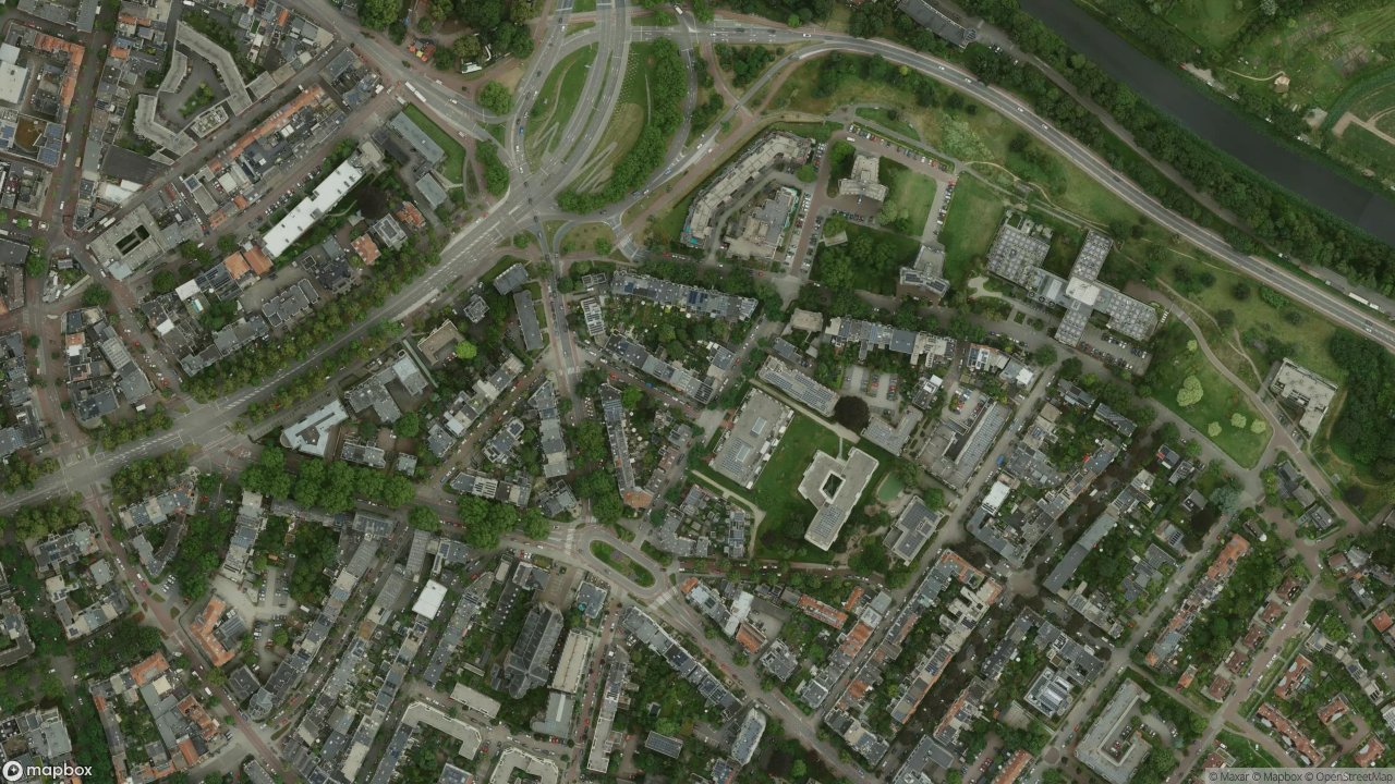 Satellietfoto 6522AP Nijmegen