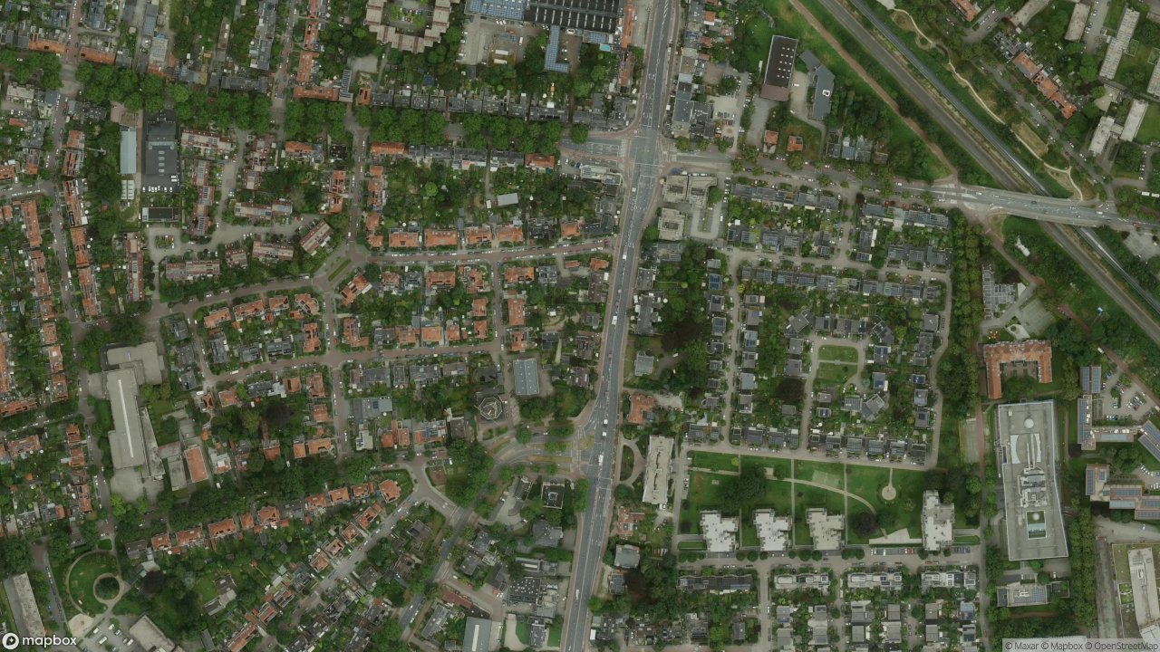 Satellietfoto 6525HA Nijmegen