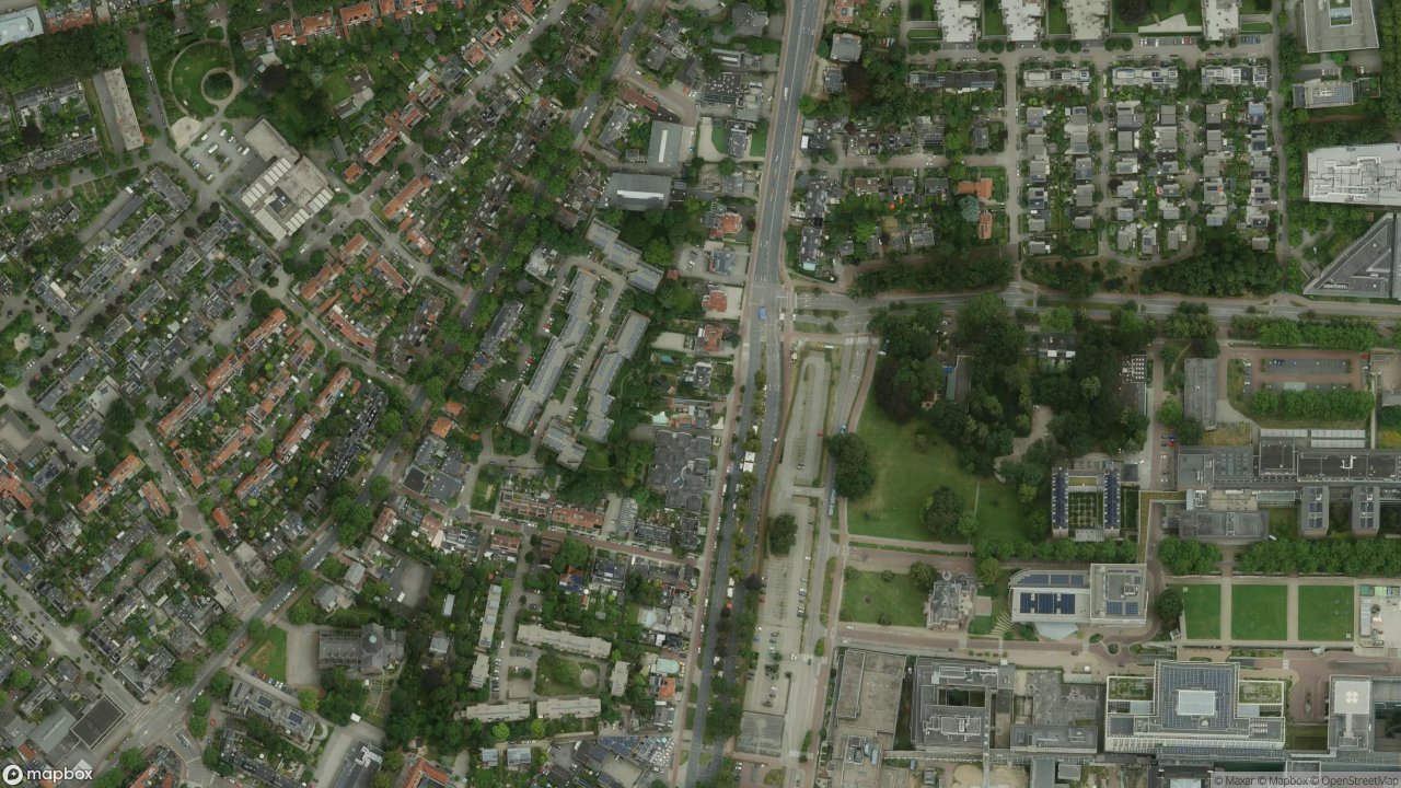 Satellietfoto 6525HE Nijmegen