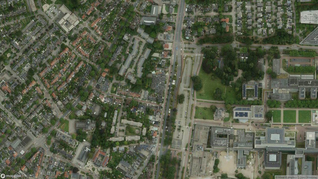 Satellietfoto 6525HG Nijmegen