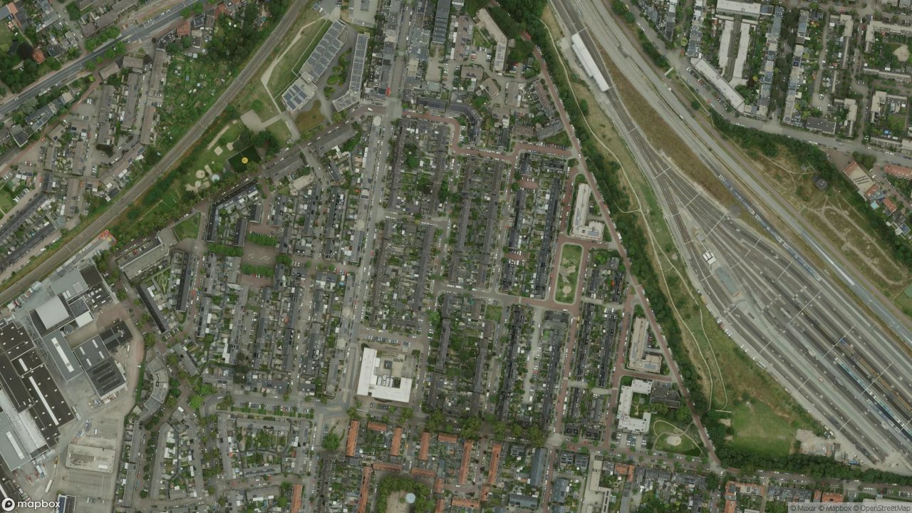 Satellietfoto 6531AT Nijmegen