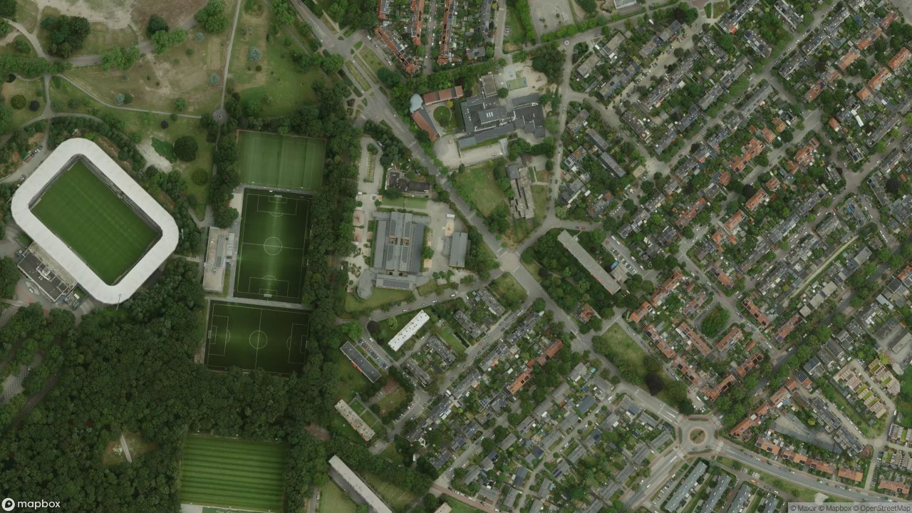 Satellietfoto 6532AC Nijmegen