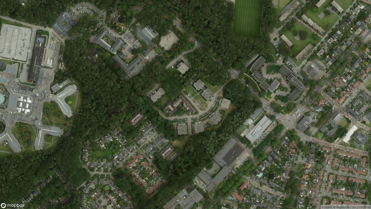 Satellietfoto 6532CR Nijmegen