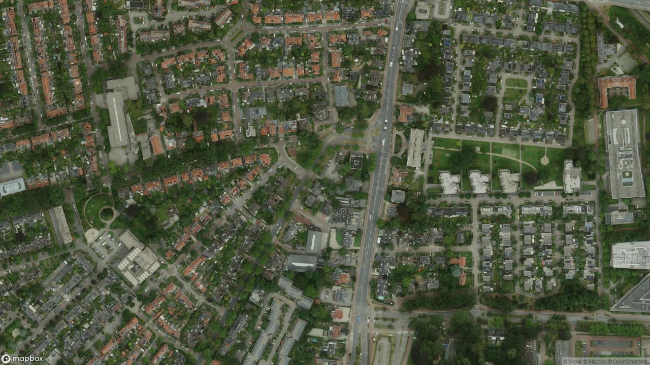 Satellietfoto 6533AA Nijmegen