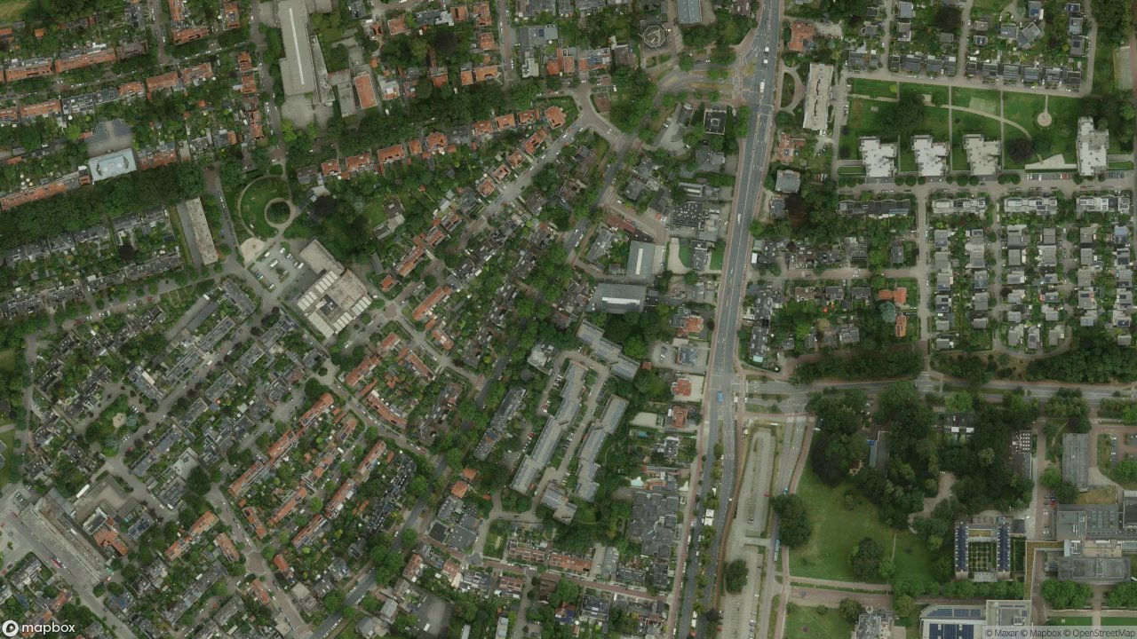 Satellietfoto 6533AB Nijmegen