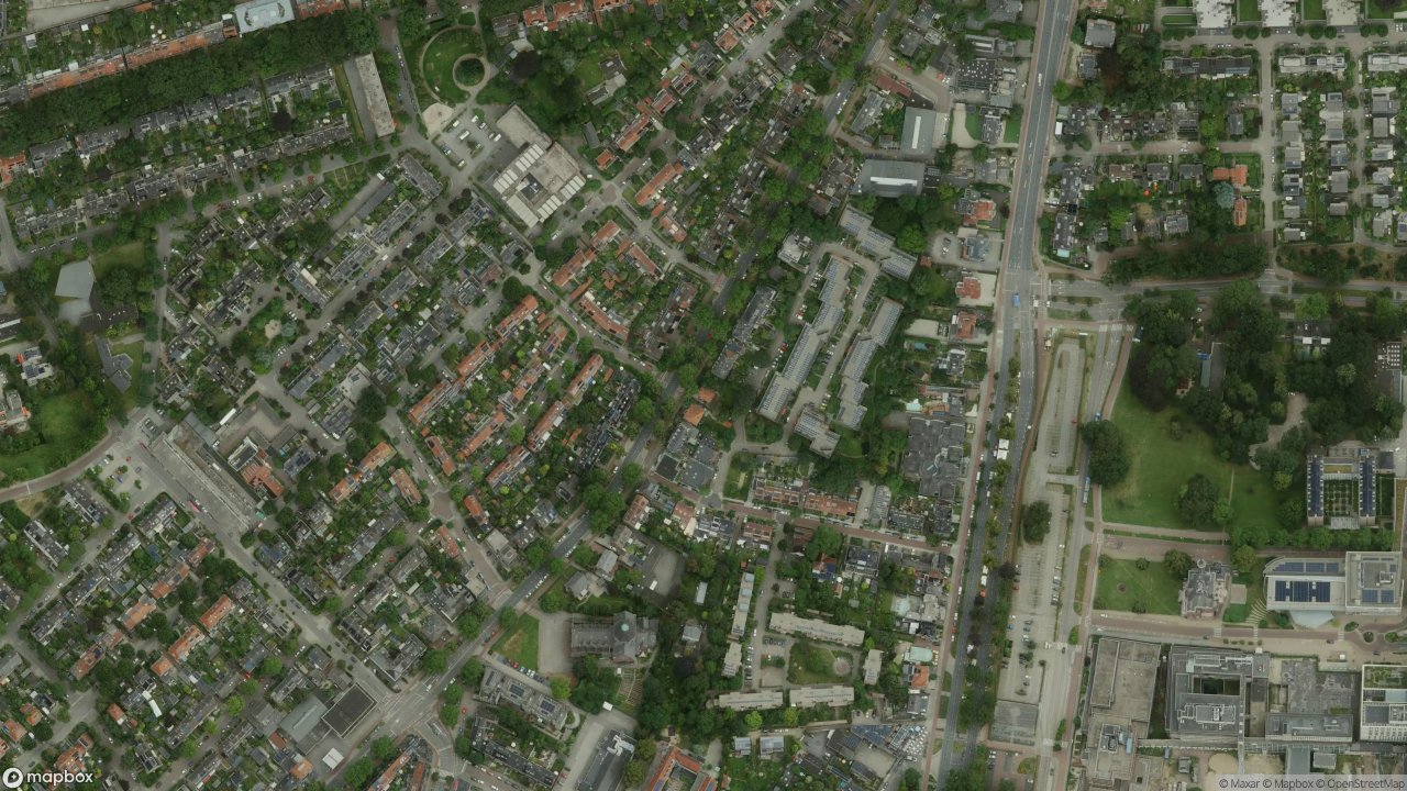 Satellietfoto 6533AC Nijmegen