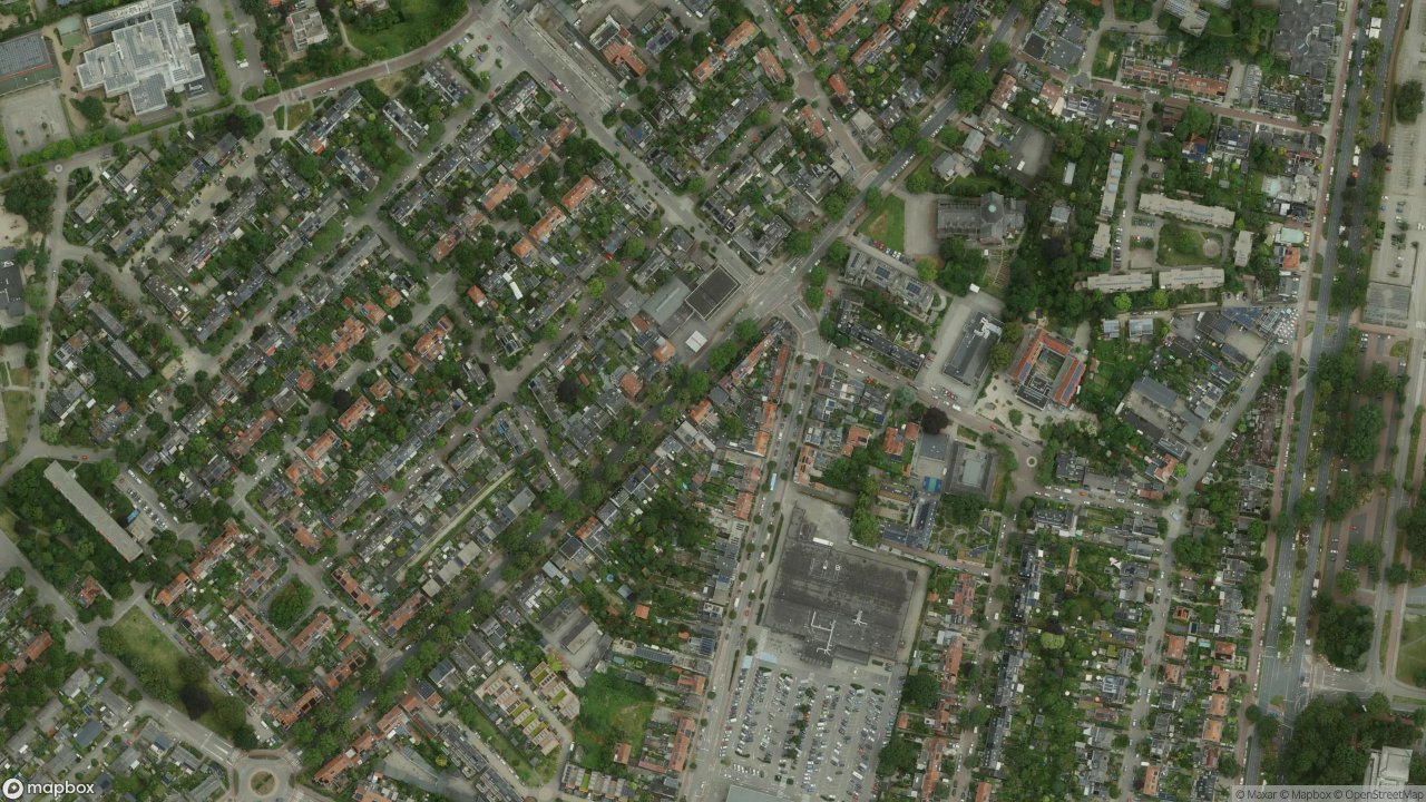 Satellietfoto 6533AE Nijmegen