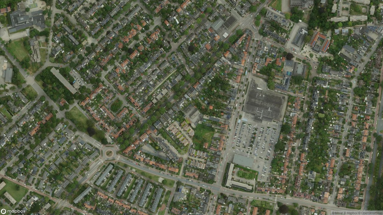 Satellietfoto 6533AH Nijmegen