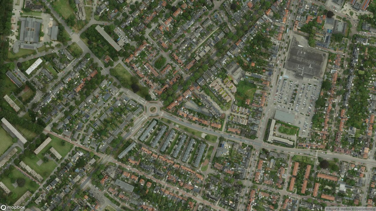 Satellietfoto 6533AK Nijmegen