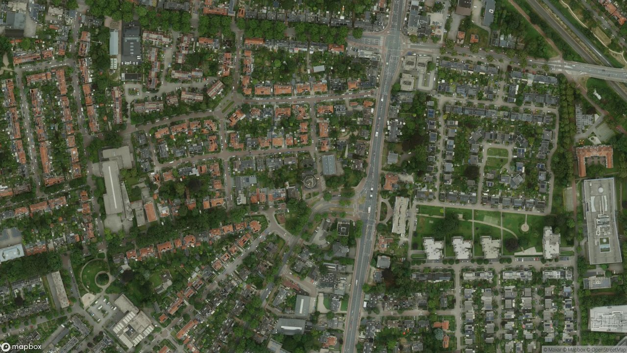 Satellietfoto 6533AL Nijmegen