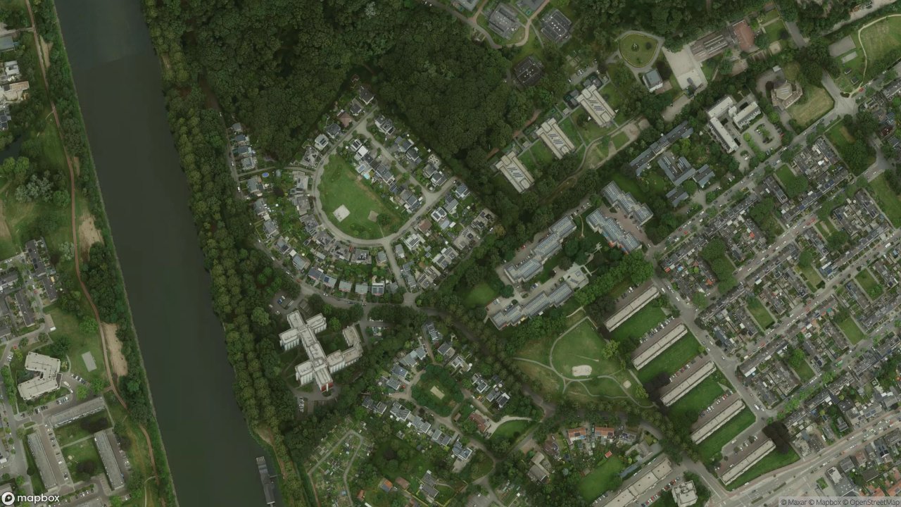 Satellietfoto 6534SE Nijmegen