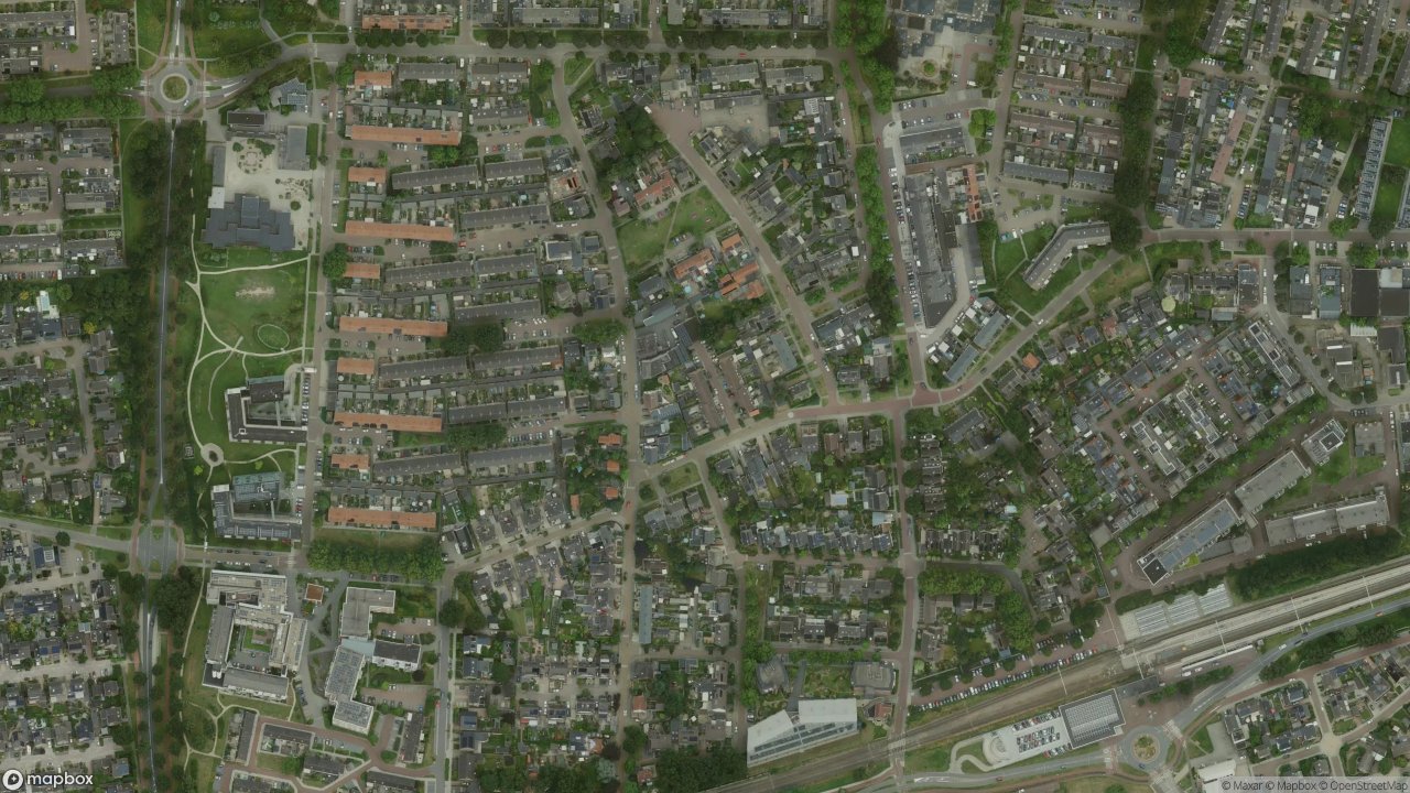 Satellietfoto 6601AP Wijchen