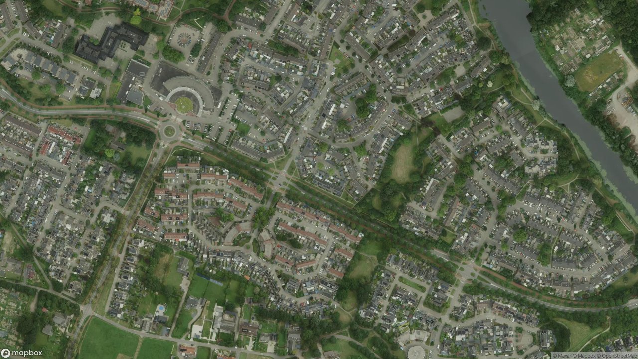 Satellietfoto 6605BB Wijchen