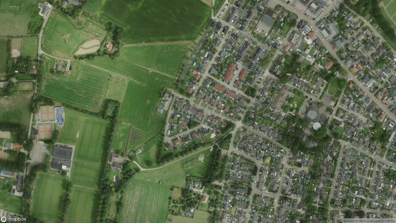 Satellietfoto 6611DA Overasselt