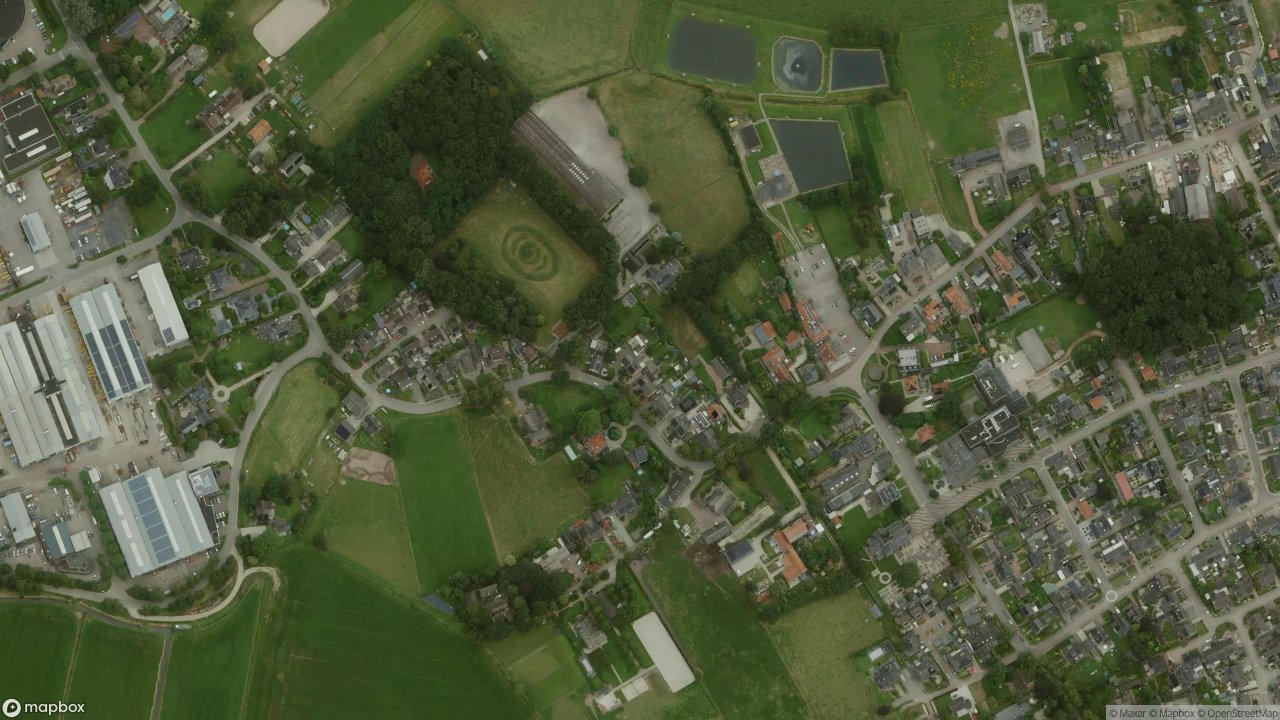 Satellietfoto 6617AB Bergharen