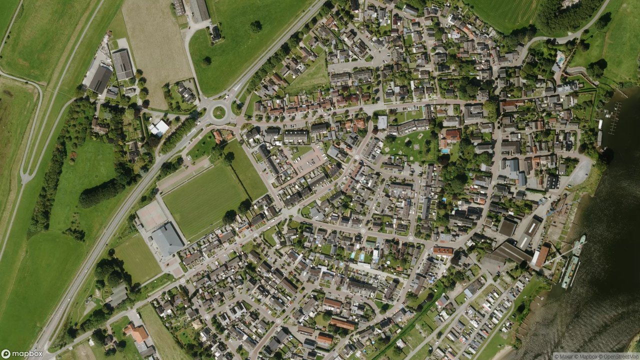 Satellietfoto 6624AK Heerewaarden