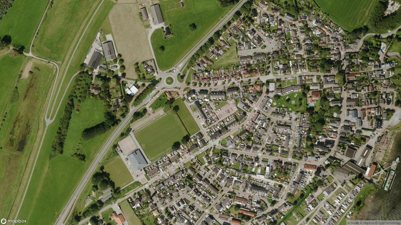 Satellietfoto 6624AM Heerewaarden