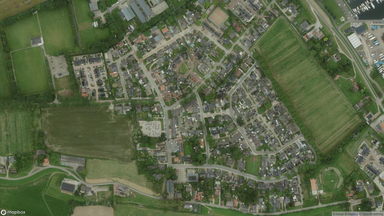 Satellietfoto 6627AL Maasbommel