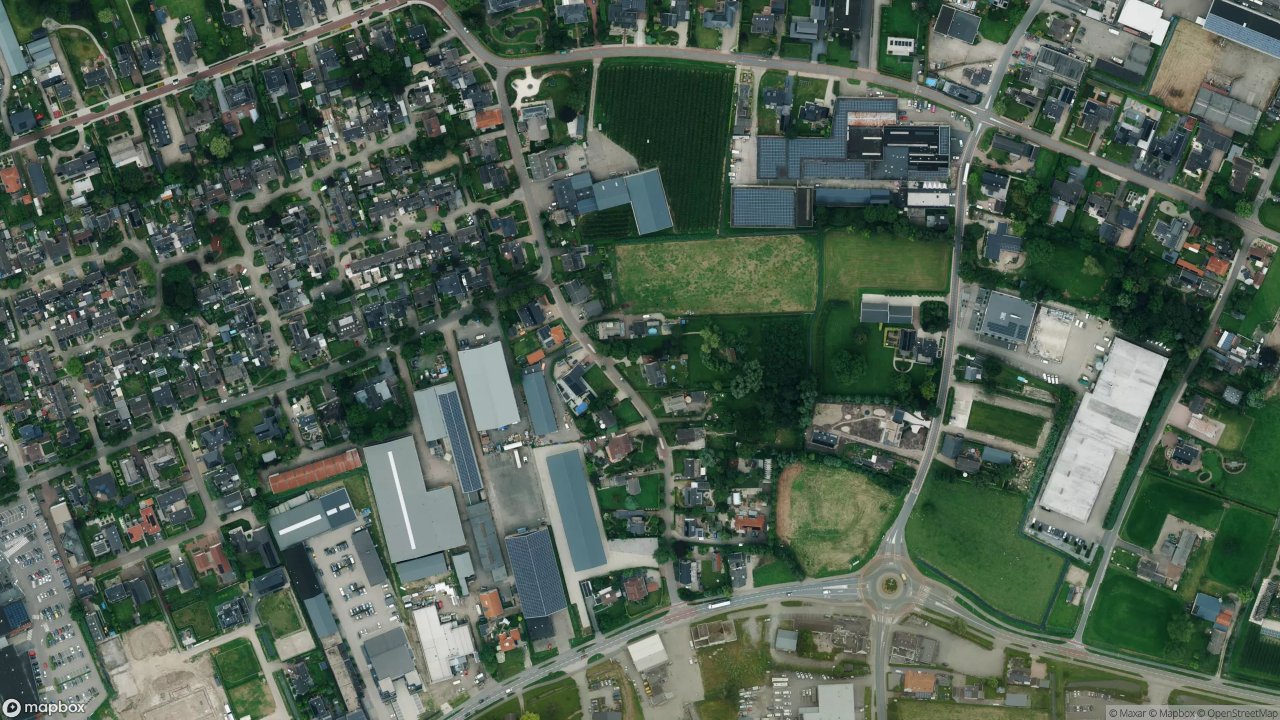 Satellietfoto 6658AD Beneden-Leeuwen