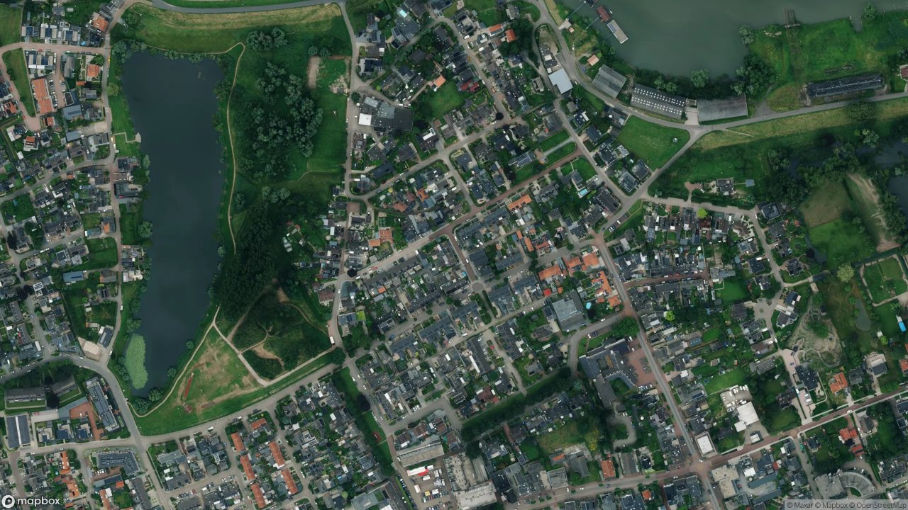 Satellietfoto 6658AP Beneden-Leeuwen