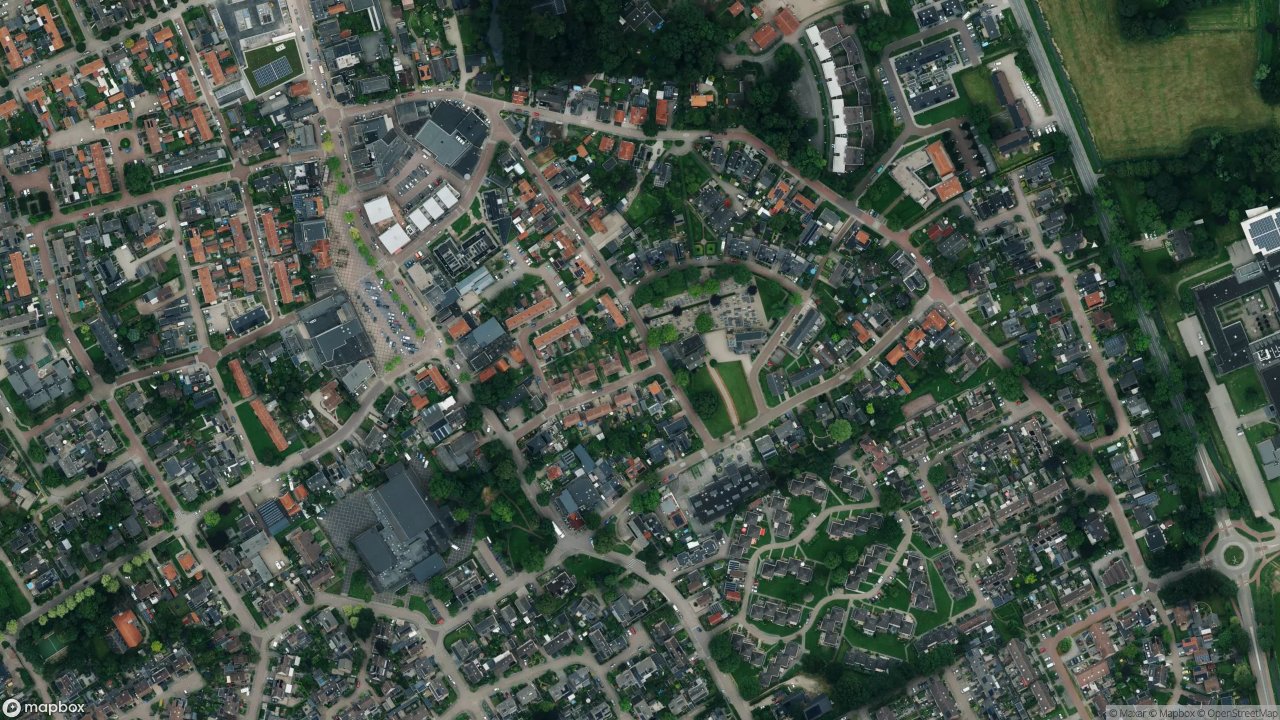 Satellietfoto 6671AE Zetten