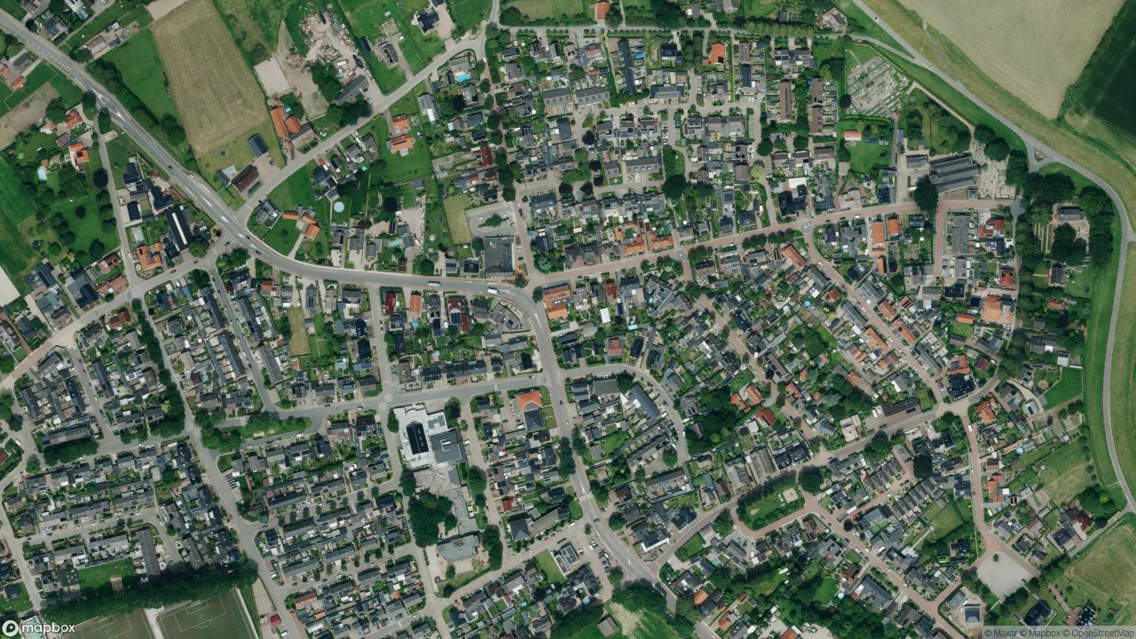 Satellietfoto 6687AB Angeren