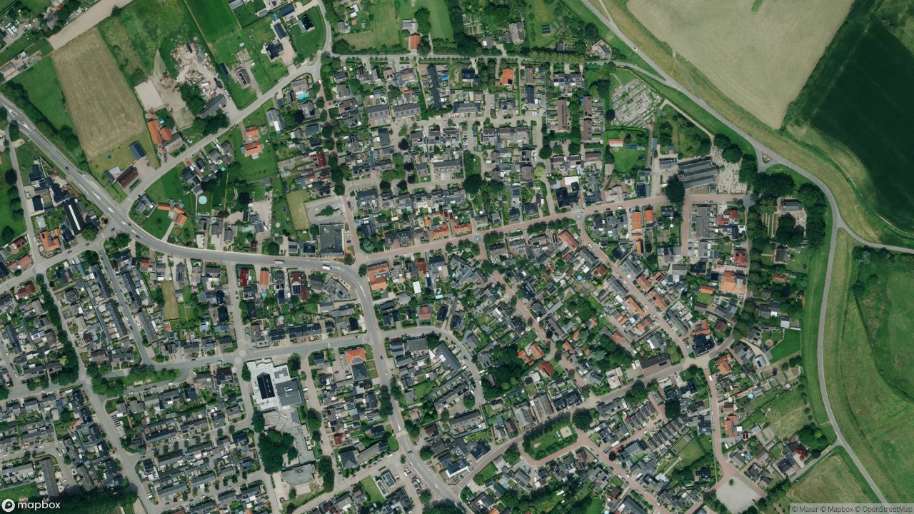 Satellietfoto 6687AE Angeren